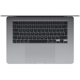 Apple MacBook Air 2024 15" (MRYN3N/A) laptop Grijs | M3 8 Core | 10-Core GPU | 8 GB | 512 GB SSD