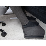 Arozzi Footrest - Soft Fabric - Dark Grey voetensteun Donkergrijs