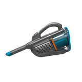 BLACK+DECKER BHHV520BF-QW 18V 2.0Ah smart tech Kruimeldief met laadstation handstofzuiger Donkergrijs/blauw, Incl. Laadstation