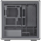 Cooler Master  midi tower behuizing Zilver | 2x USB-A | 1x USB-C | Window