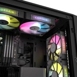 Corsair iCUE LINK RX120 RGB case fan Zwart, 1 stuk, 4-pins PWM fan-connector