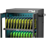 DSI Laptopkar TC serie - 30 devices - 14" oplaadstation Zwart, 30x USB-A