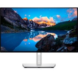 Dell UltraSharp U2422H 24" monitor Zilver, HDMI, 2x DisplayPort, 3x USB-A 3.2 (10 Gbit/s), 2x USB-C 3.2 (5 Gbit/s)