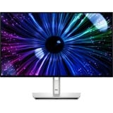 Dell UltraSharp U2424HE 23.8" monitor Zilver/zwart, HDMI, DisplayPort, USB-C, 120 Hz