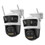 Imou Cruiser Pano Z Quadruple-lens zoom camera bundel Wit, 2 stuks, 4MP+4MP+5MPx2, PoE