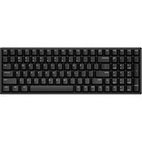 Iqunix F97 Dark Side Wireless Mechanical Keyboard, gaming toetsenbord Zwart, US lay-out, Cherry MX Brown, RGB leds, 96%, Hot-swappable, PBT, 2.4GHz | Bluetooth 5.1 | USB-C