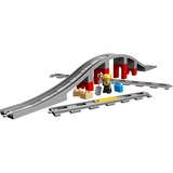 LEGO DUPLO - Treinbrug en -rails Constructiespeelgoed 10872