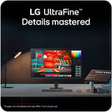 LG UltraFine 27U710B 27" 4K UHD monitor Zwart, 1x HDMI, 1x DisplayPort