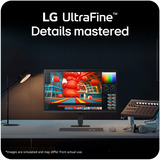 LG UltraFine 27U710B 27" 4K Ultra HD monitor Zwart, 1x DisplayPort, 1x HDMI