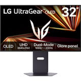 LG UltraGear 32GX850A-B 32" 4K Ultra HD gaming monitor Zwart, 1x DisplayPort, 2x HDMI, 2x USB-A, 165 Hz / 330 Hz, 2x HDMI, DisplayPort, 2x USB-A, 165 Hz / 330 Hz