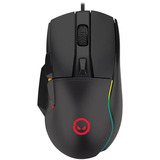 LORGAR Jetter 357 gaming muis Zwart, 200 - 8000 dpi, RGB