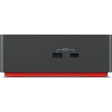 Lenovo ThinkPad Universal Thunderbolt 4 Dock dockingstation Zwart/rood, 40B00135EU