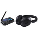 MIXX StreamQ TV Headphones and Audio Transmitter over-ear headset Zwart, Bluetooth 5:3