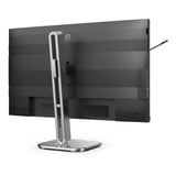 Philips 27B2G5601 27" monitor Zilver/zwart, HDMI, DisplayPort, USB, LAN, Audio