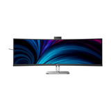 Philips 49B2U5900C 48.8" Curved UltraWide monitor Zwart/zilver, HDMI, DisplayPort, RJ45, USB-C