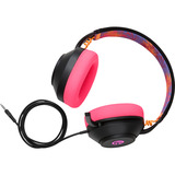 PowerA LucidSound LS10 bedrade gamingheadset - Middernachtelijke branding over-ear gaming headset Zwart/roze, PlayStation 5, PlayStation 4, Xbox Series X|S, Xbox One, PC, mobiel