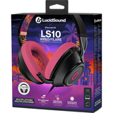 PowerA LucidSound LS10 bedrade gamingheadset - Middernachtelijke branding over-ear gaming headset Zwart/roze, PlayStation 5, PlayStation 4, Xbox Series X|S, Xbox One, PC, mobiel