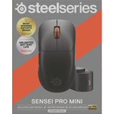 SteelSeries Sensei Pro Mini gaming muis Zwart, 100 - 42.000 DPI, 8K, UWB / 6 GHz