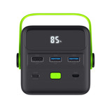 Trust Redoh - XXL Powerbank 50.000 mAh Zwart, 4 Poorten | Display | USB-C | USB PD 3.0 + PPS