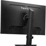 ViewSonic VG2409U-2 Ergonomische Docking Monitor 24" Zwart (mat), 1x DisplayPort, 1x HDMI, 1x USB-C, 2x USB-A, 1x RJ-45
