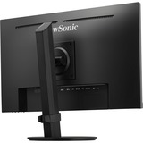 ViewSonic VG2409U-2 Ergonomische Docking Monitor 24" Zwart (mat), 1x DisplayPort, 1x HDMI, 1x USB-C, 2x USB-A, 1x RJ-45
