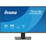 iiyama ProLite X2493HSU-B1 23.8" monitor Zwart (mat), 120 Hz, HDMI, DisplayPort, USB, Audio