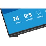 iiyama ProLite X2493HSU-B1 23.8" monitor Zwart (mat), 120 Hz, HDMI, DisplayPort, USB, Audio