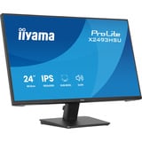 iiyama ProLite X2493HSU-B1 23.8" monitor Zwart (mat), 120 Hz, HDMI, DisplayPort, USB, Audio
