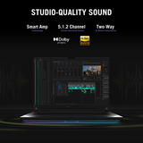 ASUS ROG Strix G16 G615LP-S5087W 16"  gaming laptop Zwart/grijs | Core Ultra 9 275HX | RTX 5070 | 32 GB | 1 TB SSD