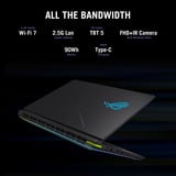 ASUS ROG Strix G16 G615LP-S5087W 16"  gaming laptop Zwart/grijs | Core Ultra 9 275HX | RTX 5070 | 32 GB | 1 TB SSD