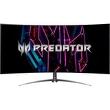 Acer Predator X45bmiiphuzx 45" Curved UltraWide gaming monitor Zwart, HDMI, DisplayPort, Audio, USB, AMD Free-Sync
