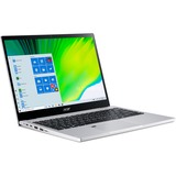 Acer Spin 3 SP313-51N-71U4 (NX.A6CEH.00B), 13.3" 2-in-1 Laptop Zilver, Touch, 512 GB SSD, Wi-Fi 6, BT, Windows 10 Home