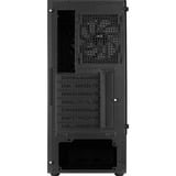 Aerocool Wave-G-BK-v3 midi tower behuizing Zwart | 3x USB-A | Window