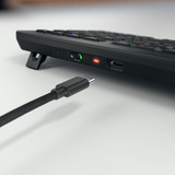 CHERRY STREAM KEYBOARD ULTIMATE, gaming toetsenbord Zwart, US lay-out, SX-Technologie	, White led, ABS, 2.4 GHz / Bluetooth / USB