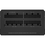 Corsair RM1200e modulaire 1200 watt voeding  Zwart, 1x 12V-2x6, 6x PCIe