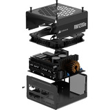 Corsair RM1200e modulaire 1200 watt voeding  Zwart, 1x 12V-2x6, 6x PCIe