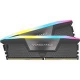 Corsair Vengeance RGB 32 GB DDR5-6400 (2x 16 GB) werkgeheugen CMH32GX5M2B6400Z36, XMP, EXPO