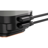 Corsair iCUE LINK TITAN 420 RX RGB waterkoeling Zwart, 4-Pin-PWM