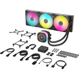 Corsair iCUE LINK TITAN 420 RX RGB waterkoeling Zwart, 4-Pin-PWM