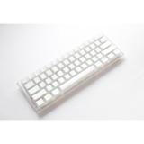 Ducky One 3 Mini Aura White, toetsenbord Wit, US lay-out, Cherry MX Brown, 60%, ABS Double Shot, hot swap