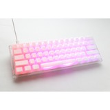 Ducky One 3 Mini Aura White, toetsenbord Wit, US lay-out, Cherry MX Brown, 60%, ABS Double Shot, hot swap