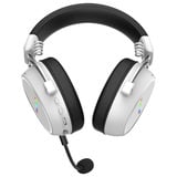 Hator Hypergang 3 Wireless over-ear gaming headset Wit, RGB, 2.4GHz / Bluetooth / USB