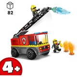 LEGO City - Brandweerauto Constructiespeelgoed 60463 | Ladderwagen