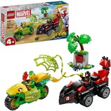 LEGO Marvel Spidey And His Amazing Friends - Spin en Electro achtervolging met dinosaurusvoertuigen Constructiespeelgoed 11198 - Spidey en zijn geweldige vriendjes