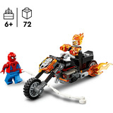 LEGO Marvel Super Heroes - Spider-Man vs. Ghost Rider motor Constructiespeelgoed 76335