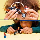 LEGO Marvel - Spider-Man vs. Ghost Rider motor Constructiespeelgoed 76335