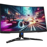 Lenovo Legion R32qc-30 31.5" Curved gaming monitor Zwart, 180 Hz, HDMI, DisplayPort, Audio, AMD FreeSync