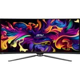 MSI MPG 341CQPX QD-OLED 34.18" Curved UltraWide gaming monitor Zwart, 2x HDMI, DisplayPort, 2x USB-A, USB-B, USB-C, Adaptive-Sync, 240 Hz