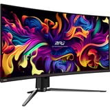 MSI MPG 341CQPX QD-OLED 34.18" Curved UltraWide gaming monitor Zwart, 2x HDMI, DisplayPort, 2x USB-A, USB-B, USB-C, Adaptive-Sync, 240 Hz