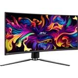 MSI MPG 341CQPX QD-OLED 34.18" Curved UltraWide gaming monitor Zwart, 2x HDMI, DisplayPort, 2x USB-A, USB-B, USB-C, Adaptive-Sync, 240 Hz